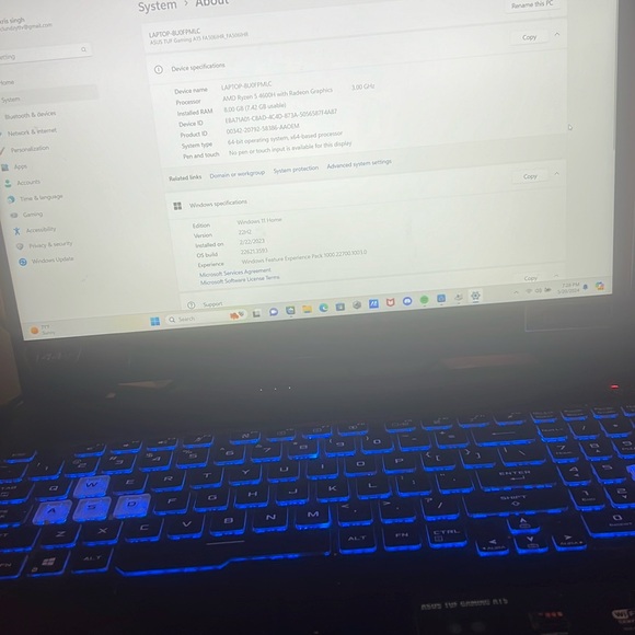 Other - Asus tuf gaming a15